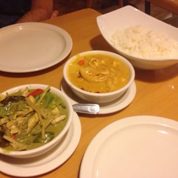 Thai Corner - Yellow and green chicken curry... - Thai Near Me - Lake Forest, California Thai Corner - Yellow and green chicken curry... - Thai Near Me - Lake Forest, California