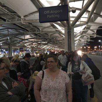 ParkDIA - People waiting for Park dia shuttle. Approximately 40 to 50 waiting now for over 20 Minutes. - Parking Near Me - Aurora, Colorado ParkDIA - People waiting for Park dia shuttle. Approximately 40 to 50 waiting now for over 20 Minutes. - Parking Near Me - Aurora, Colorado