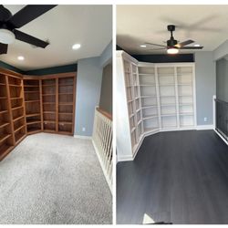 JM Construction & Remodeling - Before and after photo