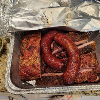 Belly Barbecue - Pork ribs and hot sausage - Barbeque Near Me - Folsom, California