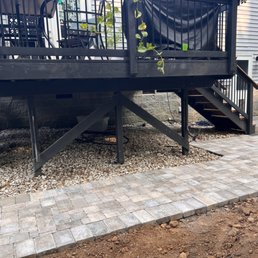 a patio and deck a patio and deck