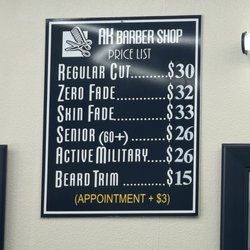 A-K Barber Shop - Great place to get a hair cut!