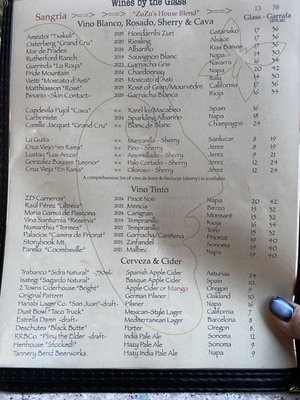 Menu photo 2 ZuZu Napa, CA Menu photo 2 ZuZu Napa, CA
