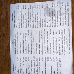 Menu Menu