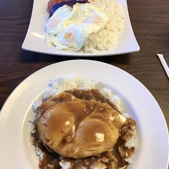 Ross J's Aloha Grill - I ordered the loco moco and the boyfriend ordered RJ's Big Breakfast - Hawaiian Near Me - Henderson, Nevada Ross J's Aloha Grill - I ordered the loco moco and the boyfriend ordered RJ's Big Breakfast - Hawaiian Near Me - Henderson, Nevada