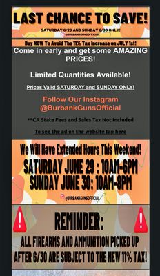 Burbank Ammo & Guns by null