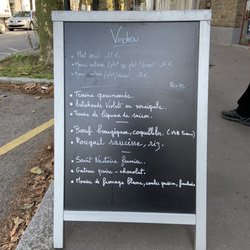 Vindiou - Menu du jour