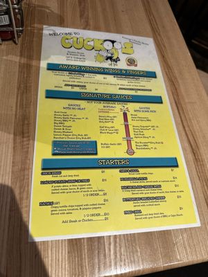 Menu photo 1 Cuckoo's Chicken House & Waterin' Hole Durango, CO