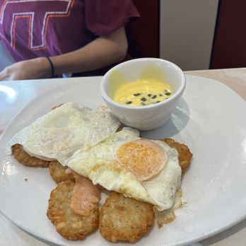 Silver Diner - Eggs Benedict on hash browns - Diners Near Me - Fairfax, Virginia Silver Diner - Eggs Benedict on hash browns - Diners Near Me - Fairfax, Virginia