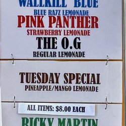 Thomas Felten Community Park - July 11th 2026 -  beverage menu
