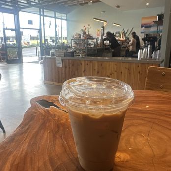 Vigilante Coffee - Iced Vanilla Latte - Coffee & Tea Near Me - Oceanside, California Vigilante Coffee - Iced Vanilla Latte - Coffee & Tea Near Me - Oceanside, California