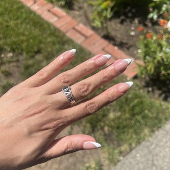 Nail 45 - Gel x French tip - Nail Salons Near Me - Los Angeles, California Nail 45 - Gel x French tip - Nail Salons Near Me - Los Angeles, California