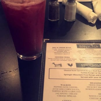 Spirits Tavern - Blackberry bourbon lemonade - Cocktail Bars Near Me - Dahlonega, Georgia