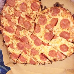 Heart shaped pizza for Valentine's Day.