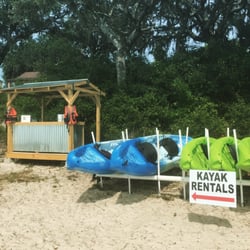 Friends Of Camp Helen-Kayak Rental - Our rental booth on the shore of beautiful Lake Powell