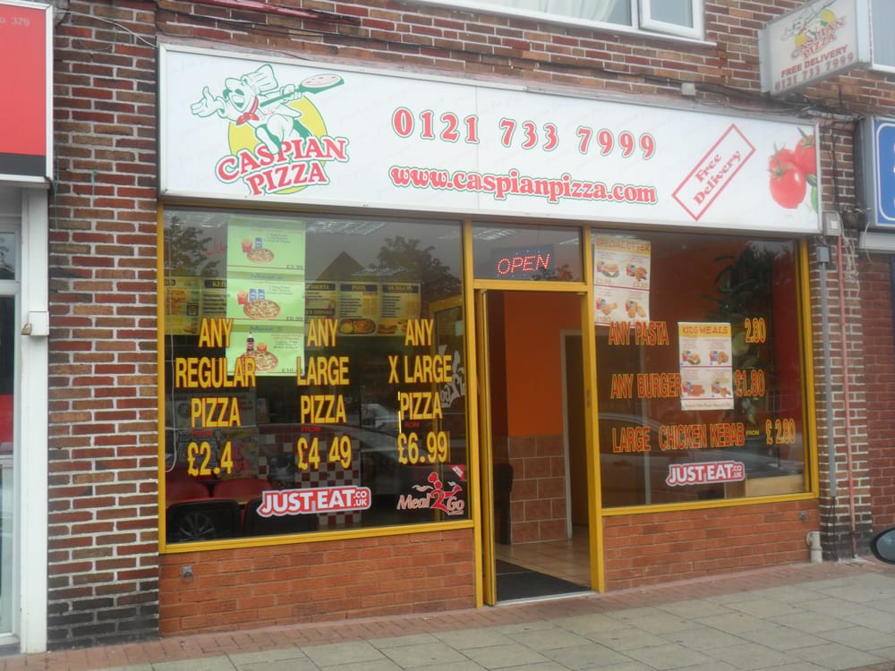 CASPIAN PIZZA Updated September 2024 381 Stratford Road Shirley