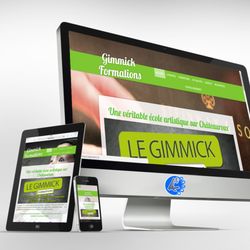 Apostrof 'Intermaide - Réalisation de site internet pour l'association le Gimmick