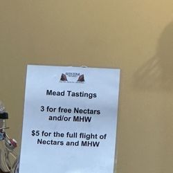 Redstone Meadery - Tasting