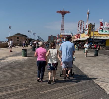 Coney Island Beach & Boardwalk by null