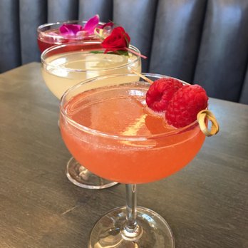 Provisional Kitchen - Champagne flight with flowers and fruit. - Breakfast & Brunch Near Me - San Diego, California Provisional Kitchen - Champagne flight with flowers and fruit. - Breakfast & Brunch Near Me - San Diego, California