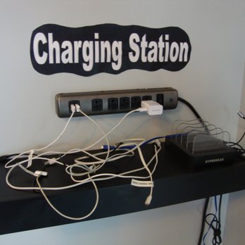 Ohm Premier Vaping - Charging station. - Vape Shops Near Me - Ramsey, Minnesota