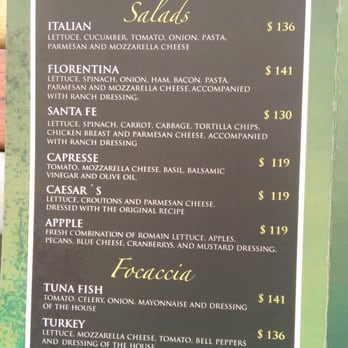 Presto - Menu - Italian Near Me - Cabo San Lucas, BCS Presto - Menu - Italian Near Me - Cabo San Lucas, BCS