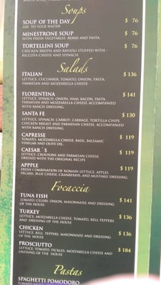 Menu photo 2 Presto Cabo San Lucas, BCS Menu photo 2 Presto Cabo San Lucas, BCS
