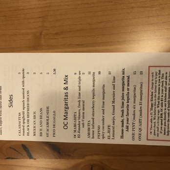 OC Taco - Menu - Tacos Near Me - Oregon City, Oregon