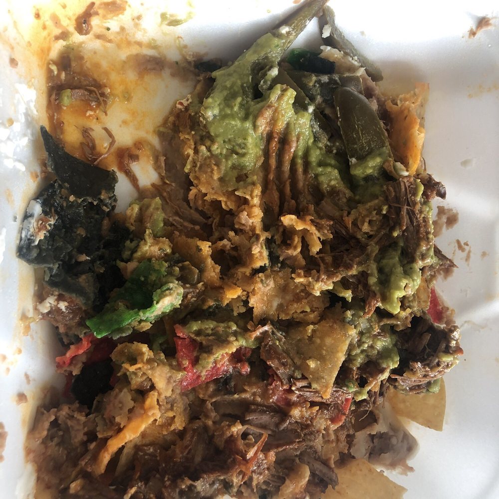 Osuna's Mexican Grill - Their version of nachos-horrible/disgusting!! - Tacos Near Me - Glendora, California