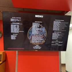 Asahi Hibachi And Sushi - Menu