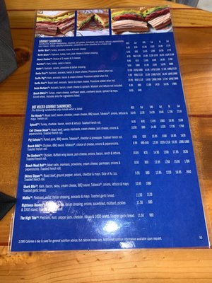 Menu photo 5 Beach Hut Deli Brentwood, CA