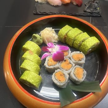 Shinwa Izakaya - Element Roll and sweet potato tempura roll - Japanese Near Me - Washington, DC, District of Columbia Shinwa Izakaya - Element Roll and sweet potato tempura roll - Japanese Near Me - Washington, DC, District of Columbia