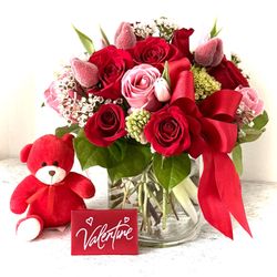 Shoots and Blooms of D.C - Valentine's Bouquet Bundle