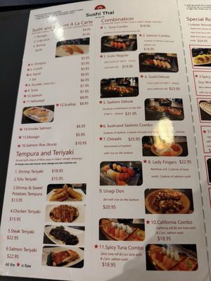 Menu photo 3 Sushi Thai Spring Hill, TN