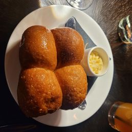 Complementary butter & rolls Complementary butter & rolls