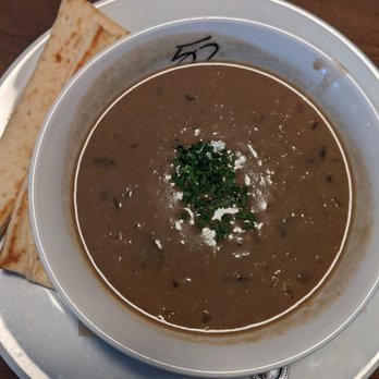 Seasons 52 - Mushroom bisque (bowl). They also have these in a cup size. - New American Near Me - Paramus, New Jersey