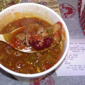 Wendy's - Chili - Fast Food Near Me - Honolulu, Hawaii Wendy's - Chili - Fast Food Near Me - Honolulu, Hawaii