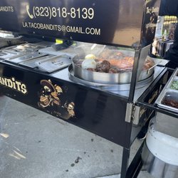 Taco Bandits - Taco stand set up