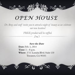 Open House call today to R.S.V.P. 310-375-8400