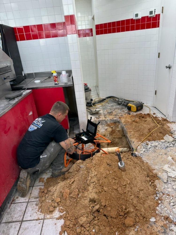 Slide of Burch's Drain Cleaning Services
