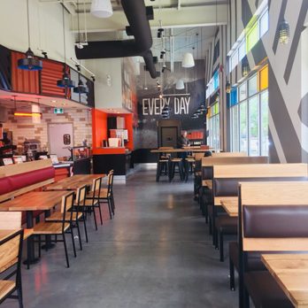 Blaze Pizza - Seating - Salad Near Me - Surrey, British Columbia Blaze Pizza - Seating - Salad Near Me - Surrey, British Columbia