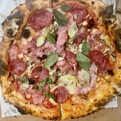 Olive and Angelo - Capricossa Pizza