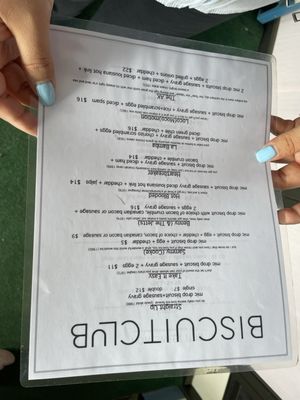 Menu photo 4 Biscuitclub Anchorage, AK