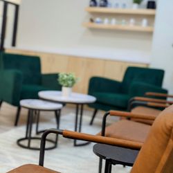 Elevated Health Center - Waiting Room... You won't be here waiting much, but it looks comfortable.