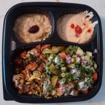 kous-kous - Chicken shawarma plate. - Middle Eastern Near Me - Framingham, Massachusetts