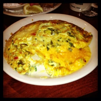The Original Pancake House - Santa Fe omelette; four eggs. Like a western omelet with jalapeños!  Comes with a side of pancakes! - Breakfast & Brunch Near Me - Toledo, Ohio