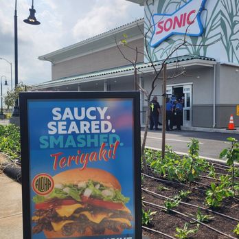 Sonic - Drive-thru pick-up window! - Burgers Near Me - Kapolei, Hawaii Sonic - Drive-thru pick-up window! - Burgers Near Me - Kapolei, Hawaii