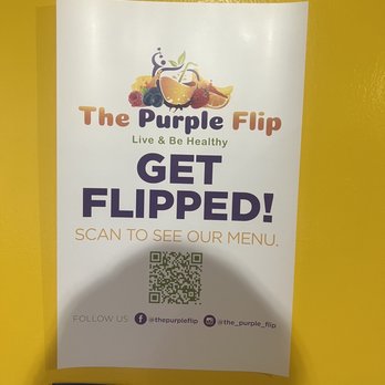 The Purple Flip - Juice Bars & Smoothies Near Me - Owings Mills, Maryland