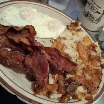 Pete's Kitchen - Pete's 2 egg special with added bacon - Greek Near Me - Denver, Colorado Pete's Kitchen - Pete's 2 egg special with added bacon - Greek Near Me - Denver, Colorado