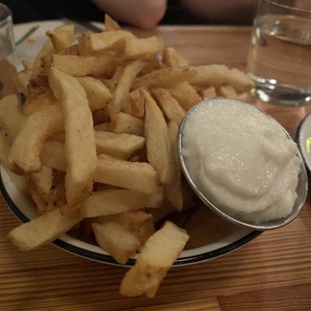 Nancy's Hustle - Fries with toum - New American Near Me - Houston, Texas Nancy's Hustle - Fries with toum - New American Near Me - Houston, Texas